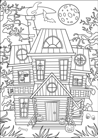 Haunted House Drawing