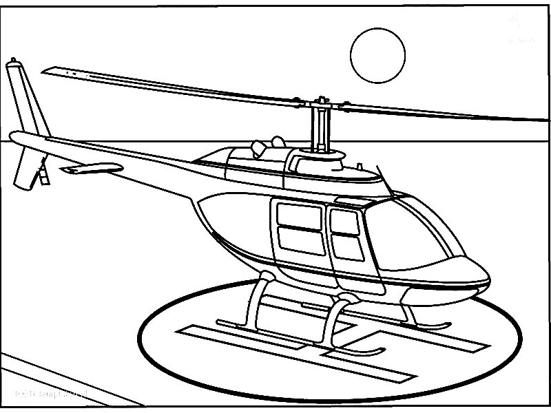 Helicopter For Kids Cute