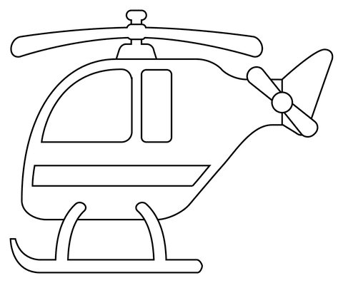 Helicopter Image For Children