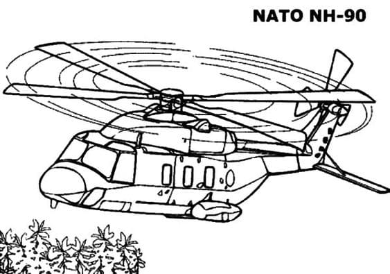 Helicopter Nato NH 90