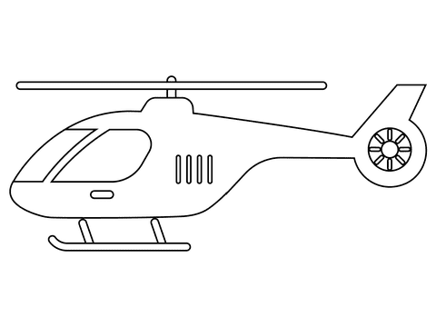 Helicopter Printable