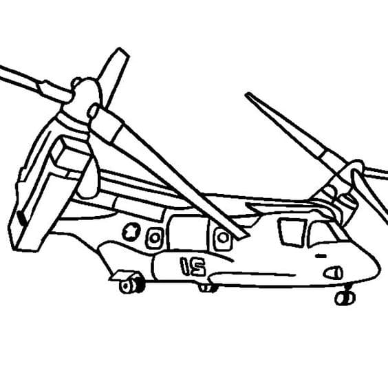 Helicopter V 22 Osprey