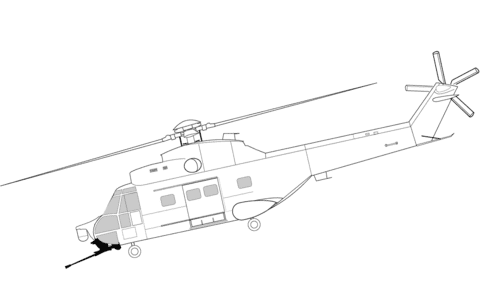 IAR 330 Helicopter Image For Kids
