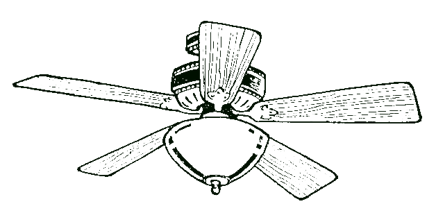 Image For Fan Cute Coloring Page