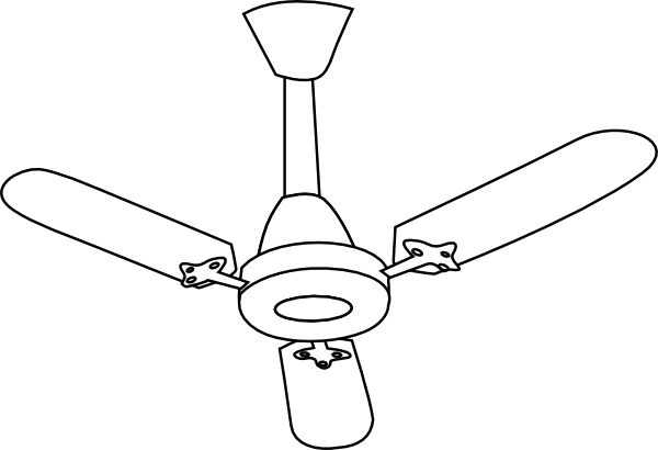 Image For Fan Pretty Coloring Page