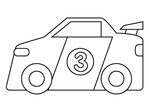 Image Of Racing Car Emoji