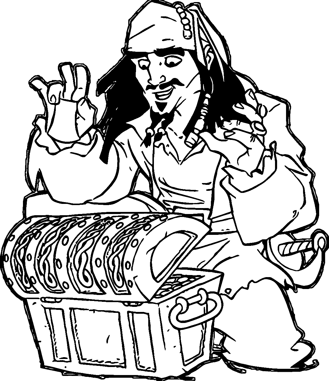 Jack Image Coloring Page