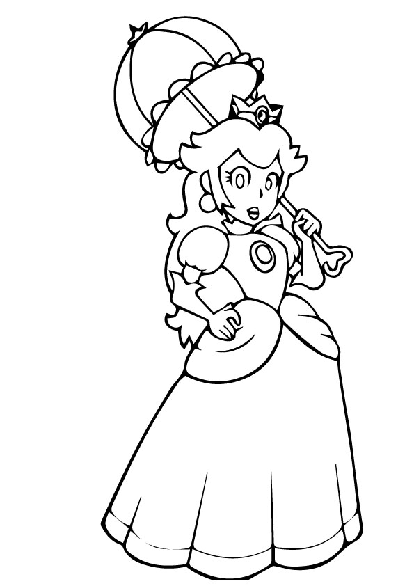 Mario Bros Princess Peach