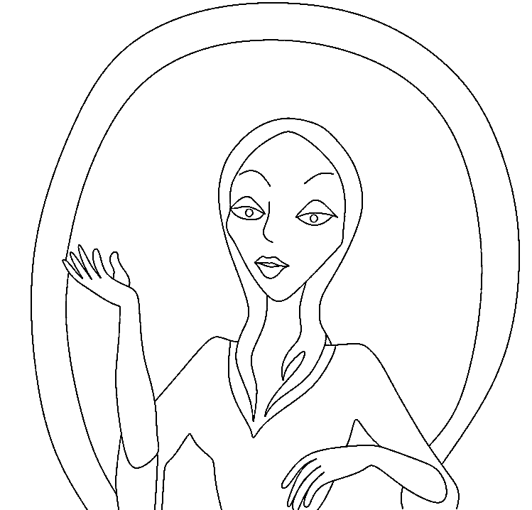 Morticia From The Addams Family