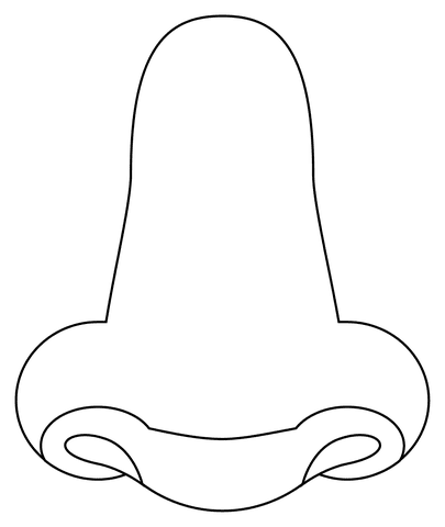 Nose Drawing Image