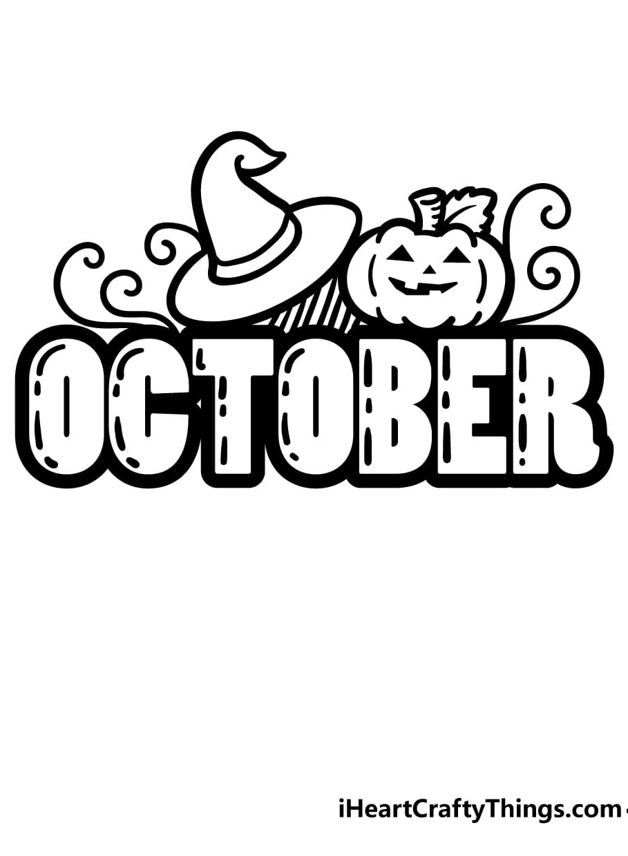 October Picture For Kids