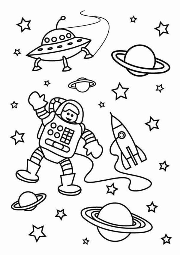 Outer Space Image For Children