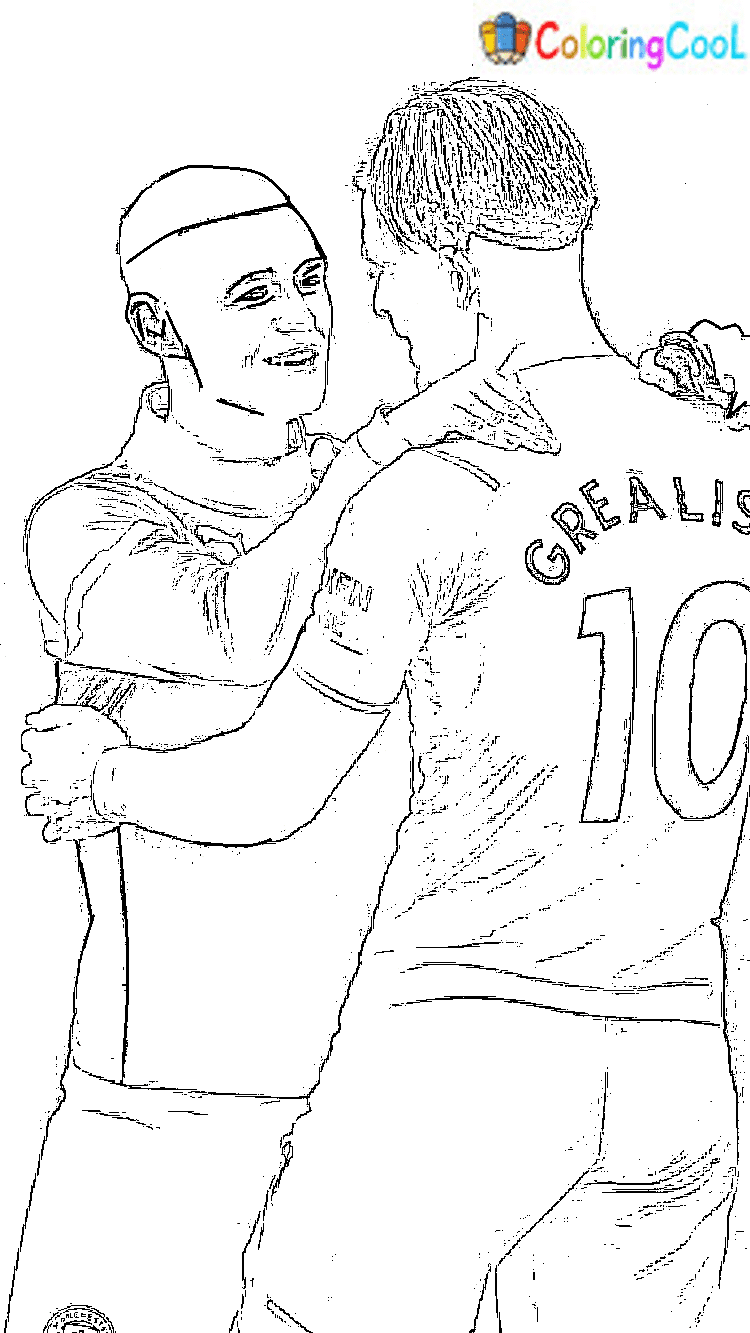Phil Foden Drawing