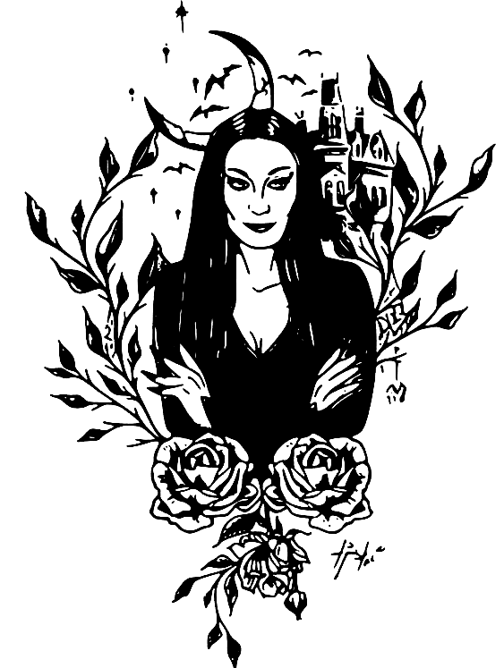 Picture Of Addams Family Printable