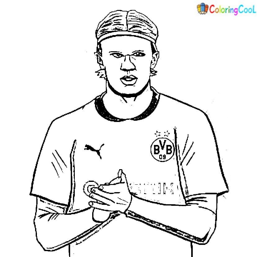 Picture Of Erling Coloring Page