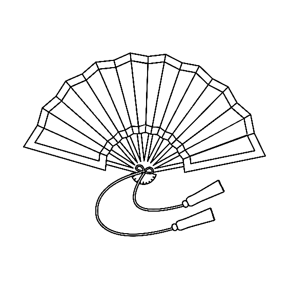 Picture Of Fan Clip Art Coloring Page