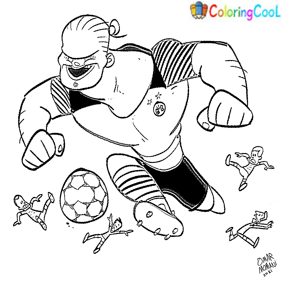Picture Of Haaland Lovely Coloring Page