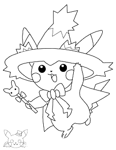Pokemon Halloween Drawing