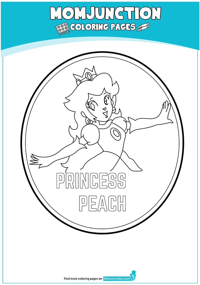 Princess Peach Cute Image For Children