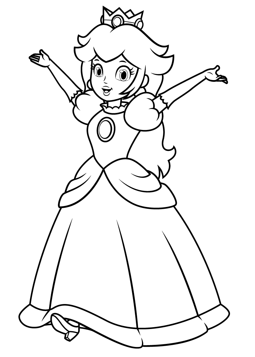 Princess Peach character