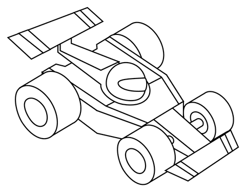 Racing Car Image For Kids