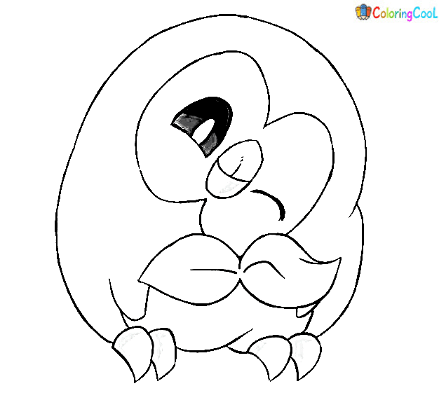 Rowlet Cool For Kids