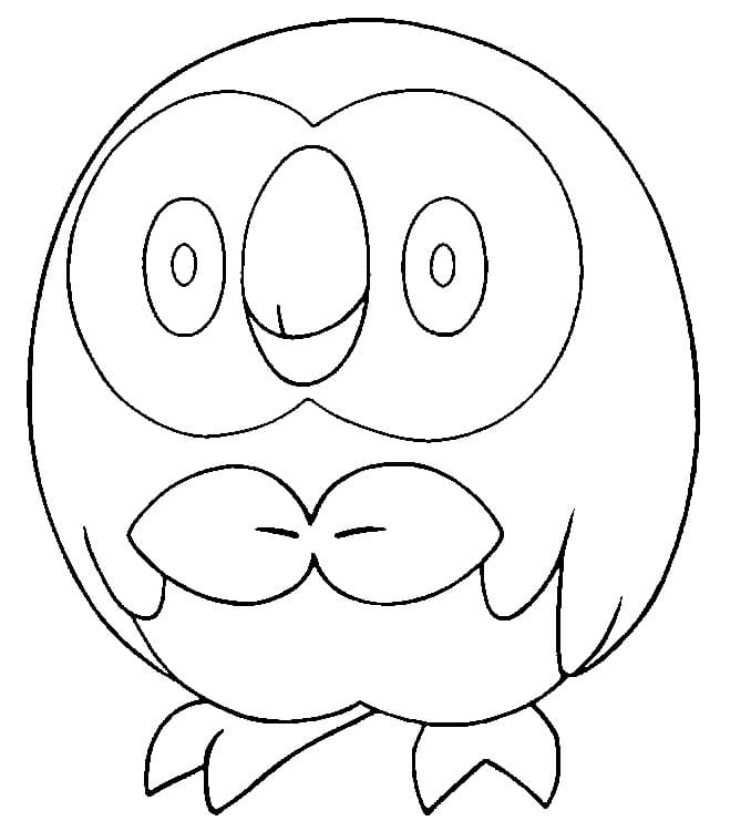 Rowlet Image For Kids