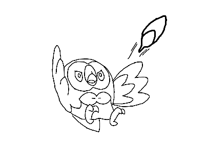 Rowlet Sweet Image For Kids