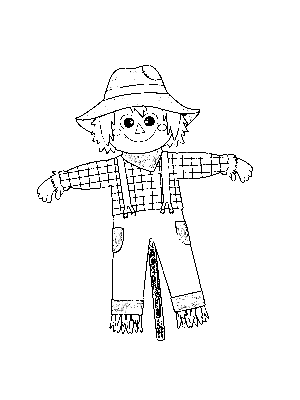 Scarecrow Cute For Kids