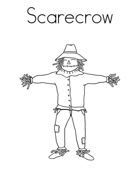 Scarecrow Image For Kids