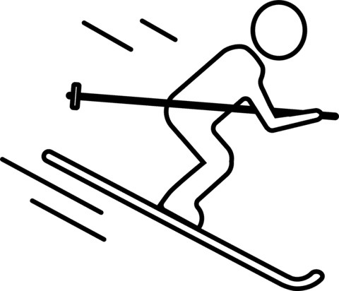 Skier For Kids Image