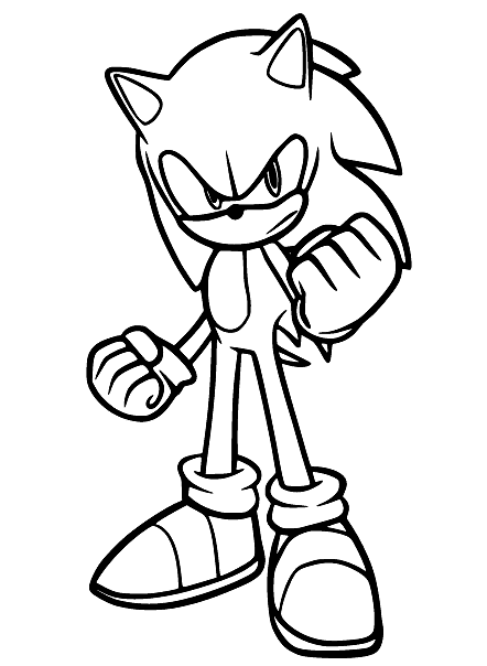 Sonic Clench His Fist