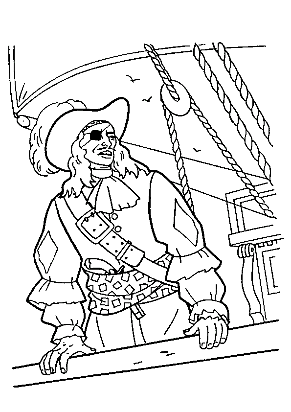Sparrow Image For Kids Coloring Page