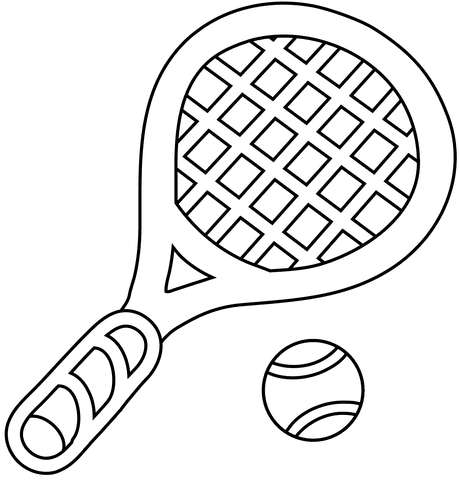 Tennis Emoji For Children Image