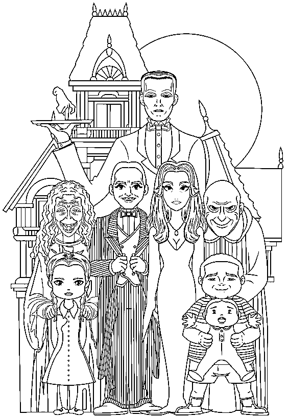 The Addams Family Picture