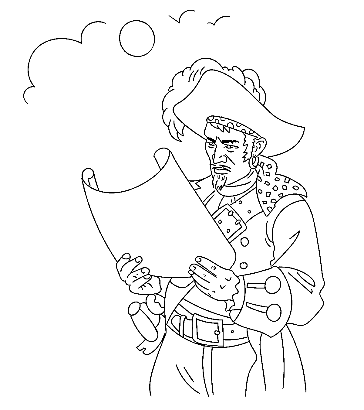 The Caribbean Coloring Page