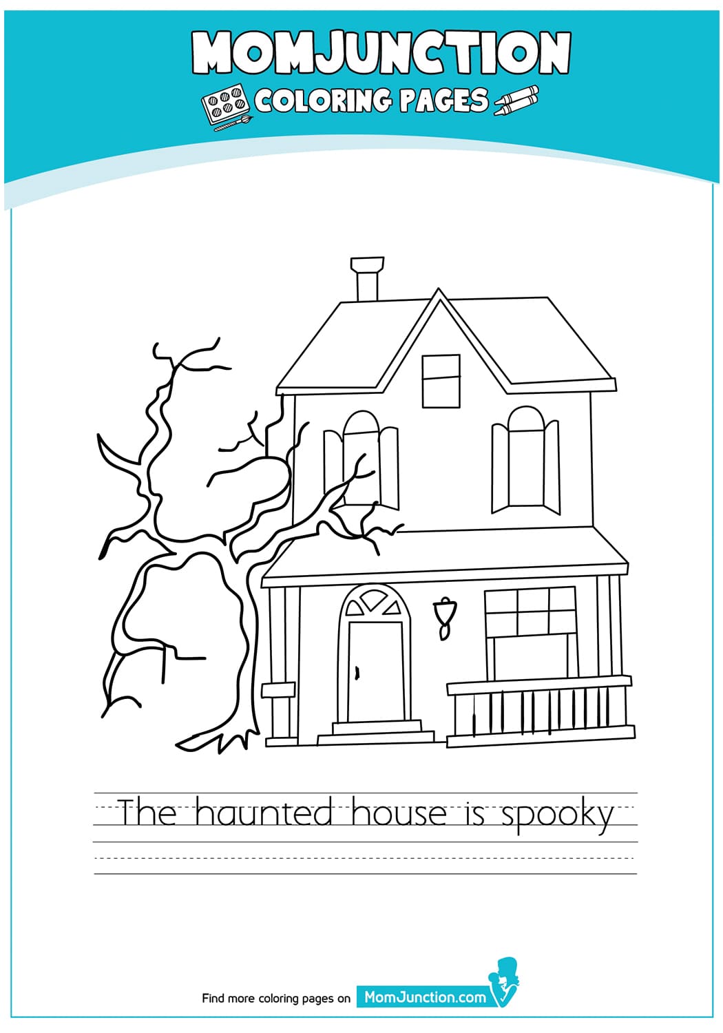 The Haunted House Is Spooky Image