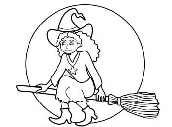 The Witch On A Broom