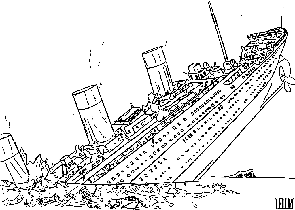 Titanic Image For Children
