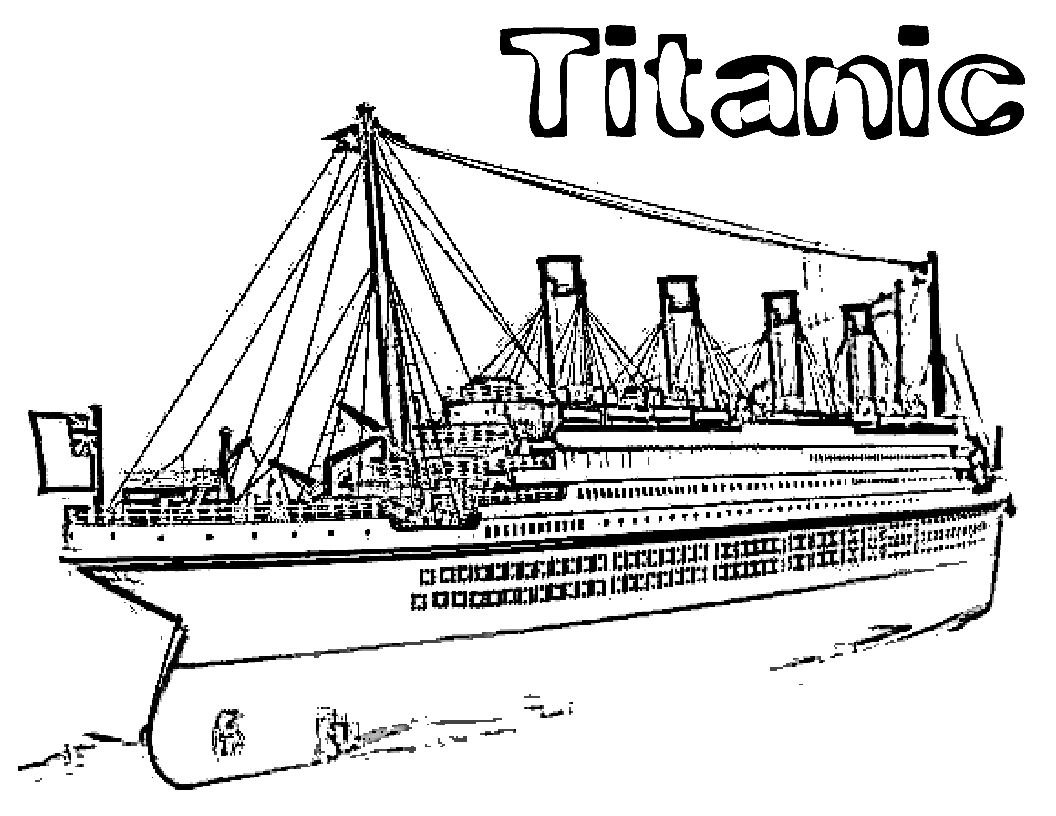 Titanic Picture For Kids