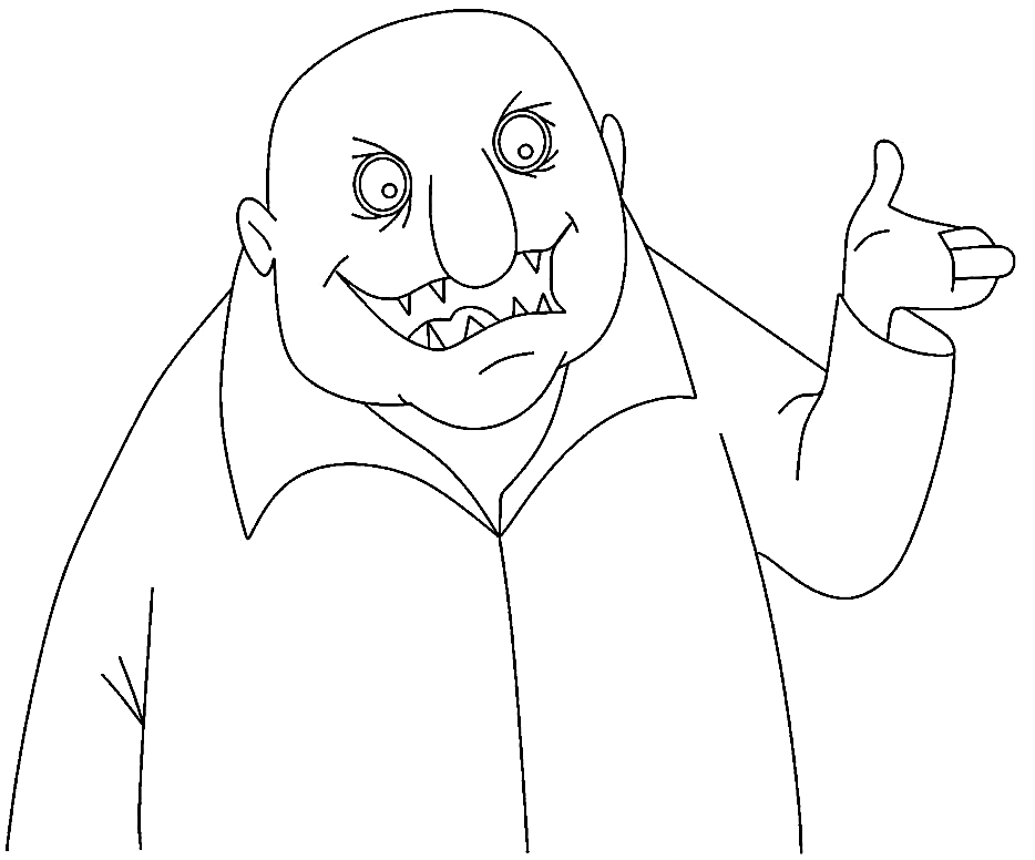 Uncle Fester From The Addams Family