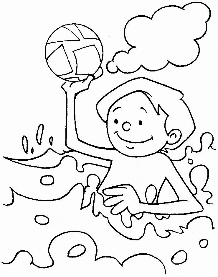 Water Volleyball For Children