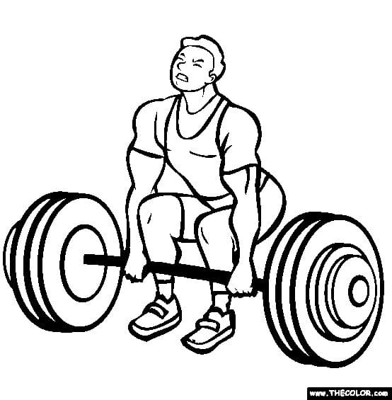 Weightlifting Coloring