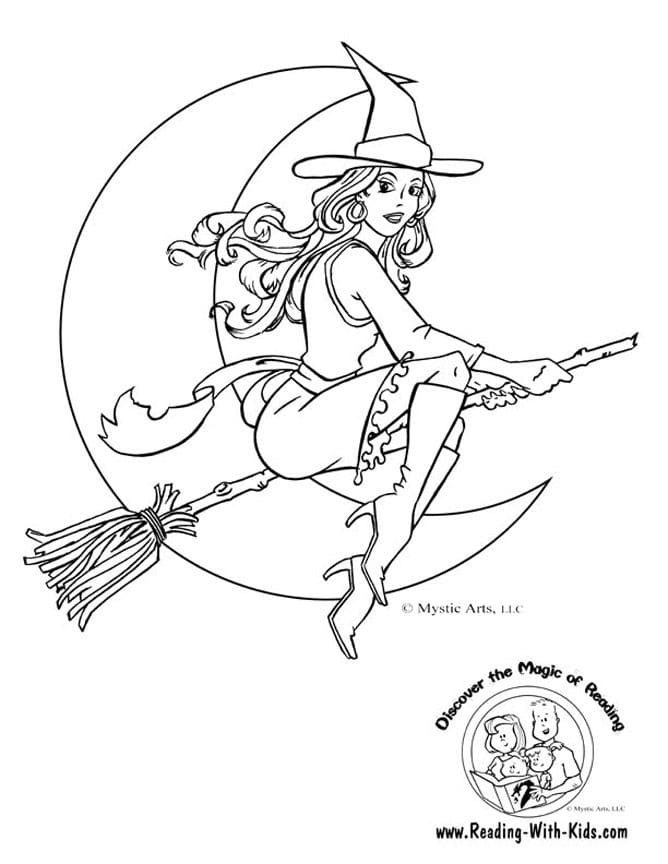 Witch Beautiful Image For Kids