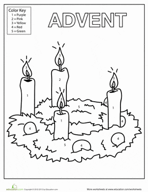 Advent Candle For Kids