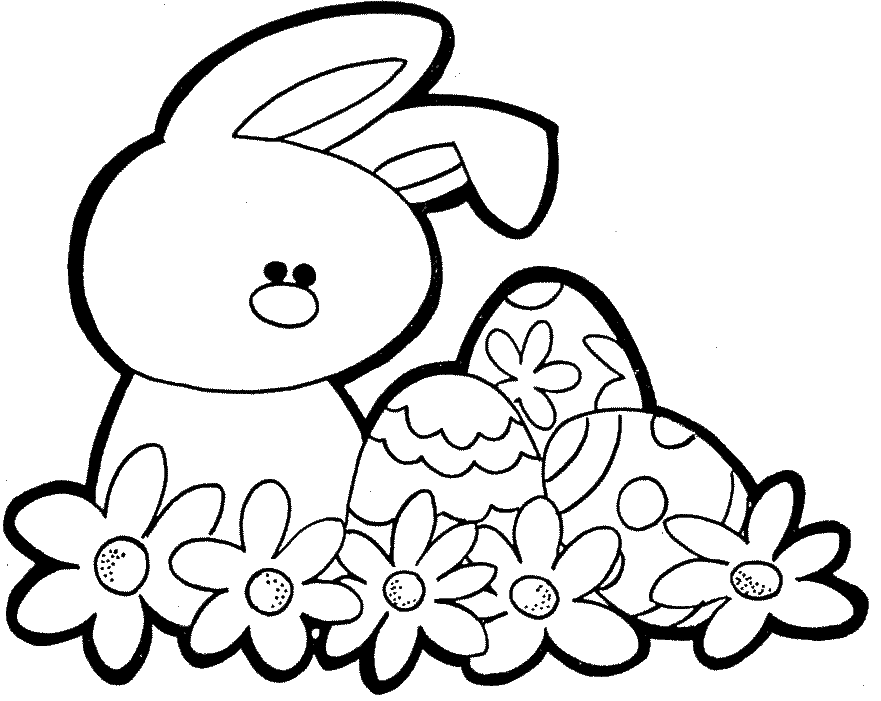 Cartoon Easter Image For Kids
