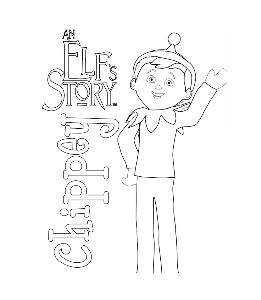 Chippey Image For Children Coloring Page