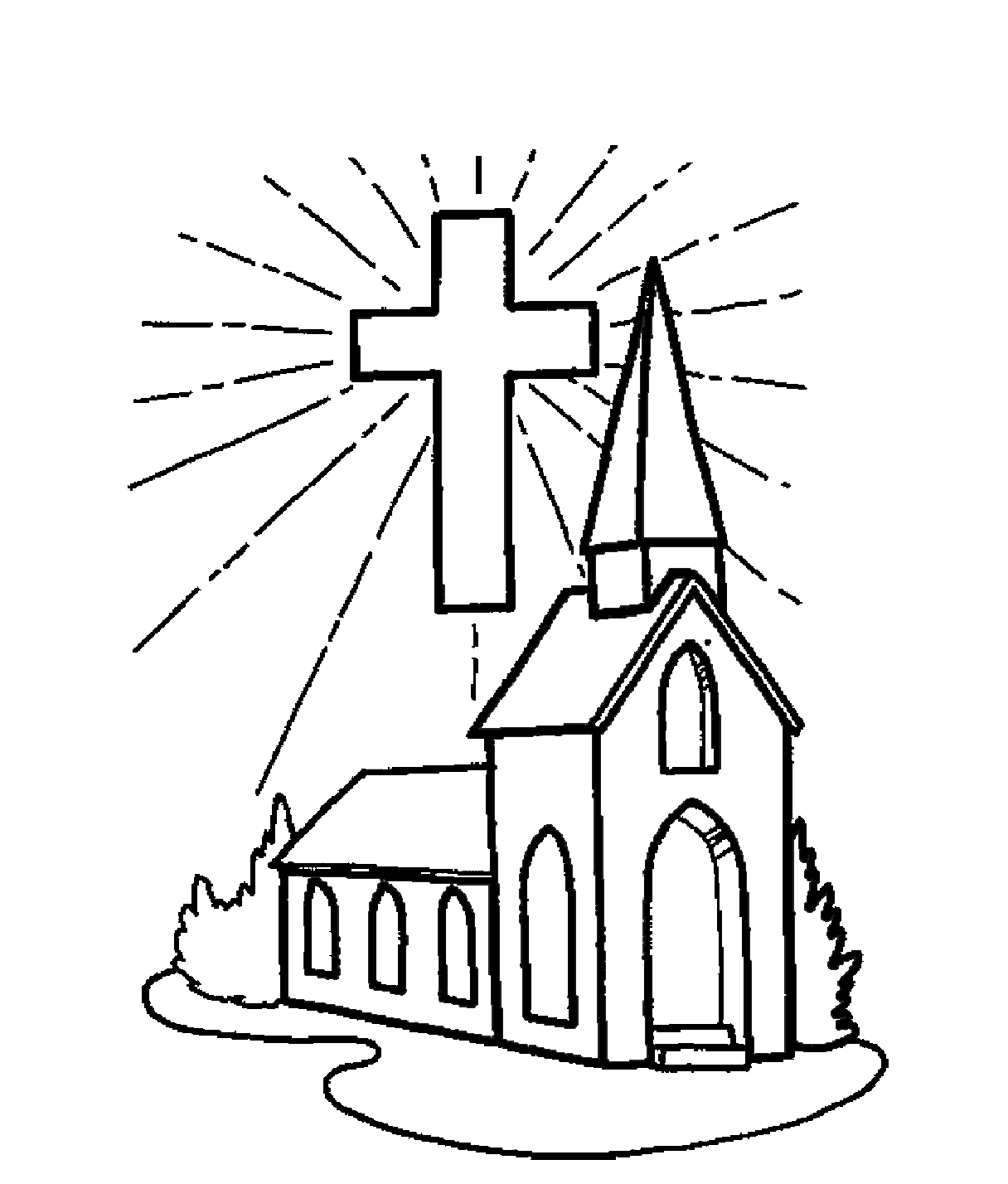 Christian Printable Coloring Page
