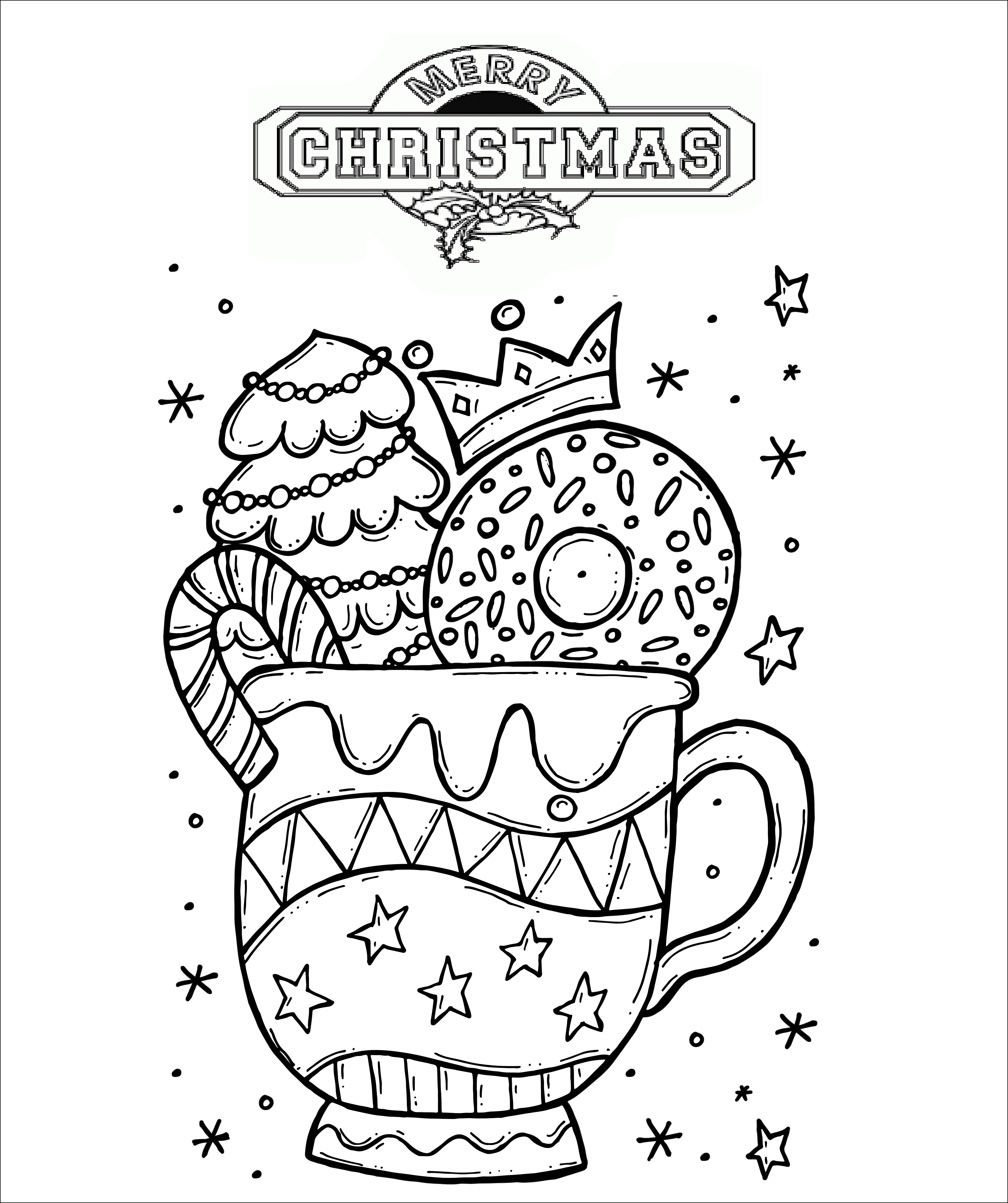 Christmas 2022 Picture For Children Coloring Page