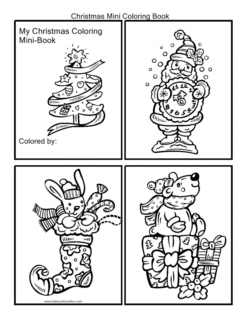 Christmas Activities Archives Coloring Page